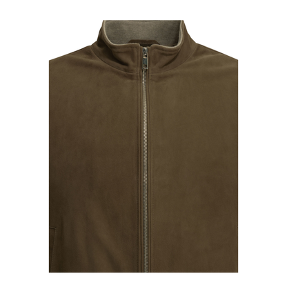 MAYFEYR - Altum - Padded Suede Bomber Jacket - MNSUEBOMBERBEIGE