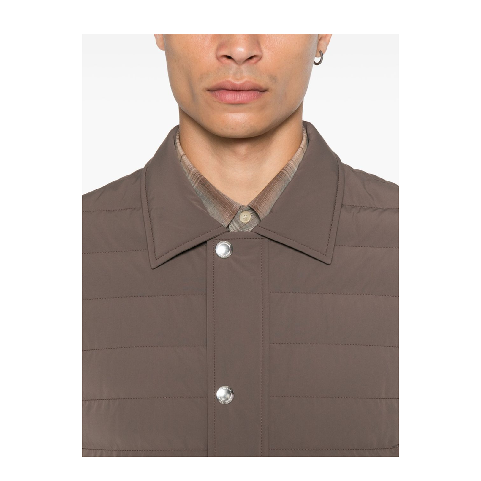 Nylon Short Down Jacket
