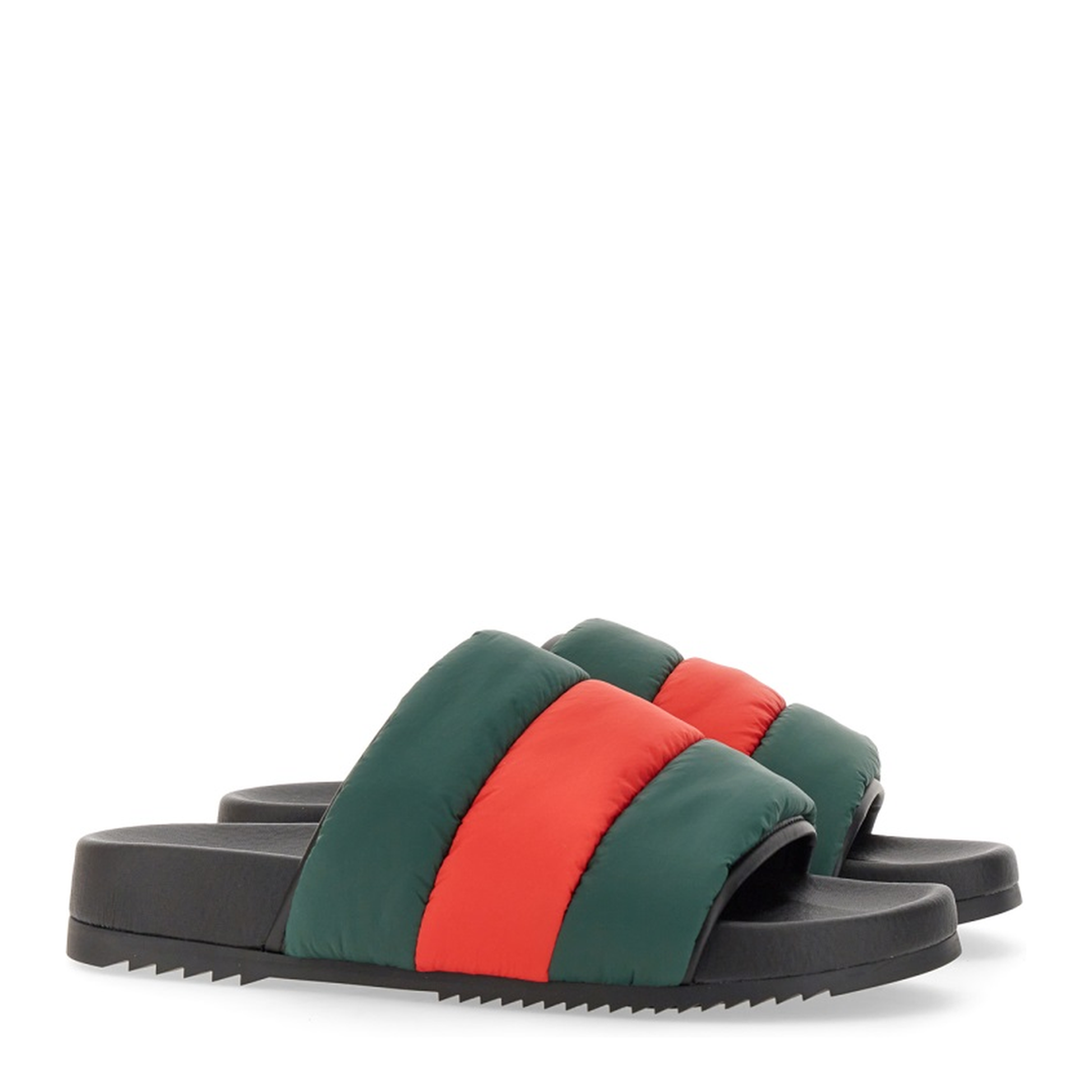 Slider Sandal with Web Ribbon