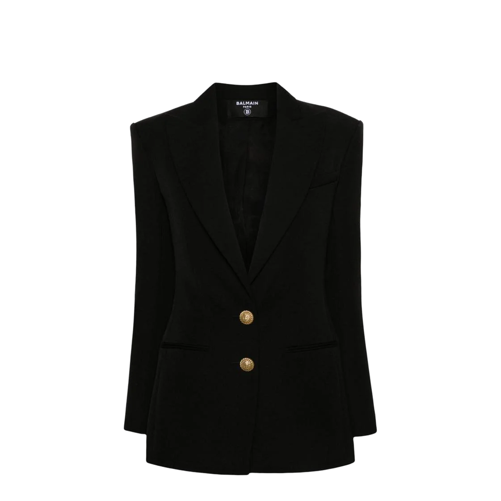 Black Single-Breasted Blazer