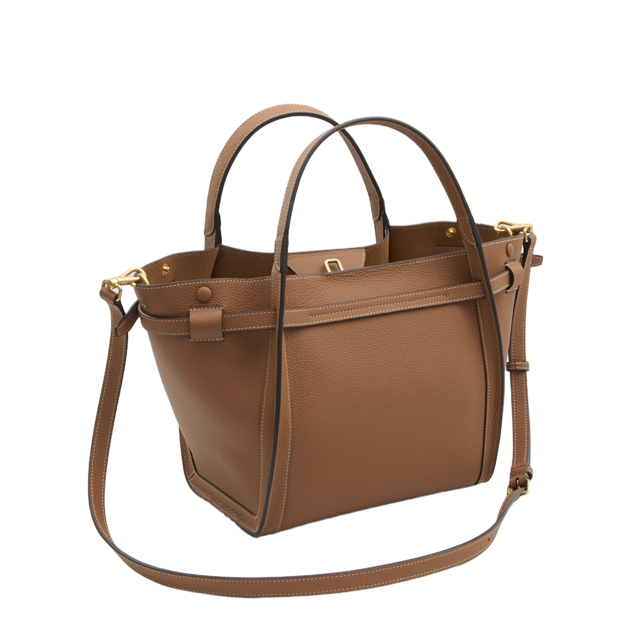 Shopping Bag in Leather Small