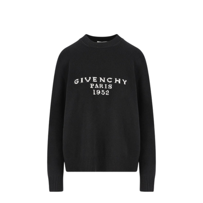 Black Wool and Cashmere Sweater