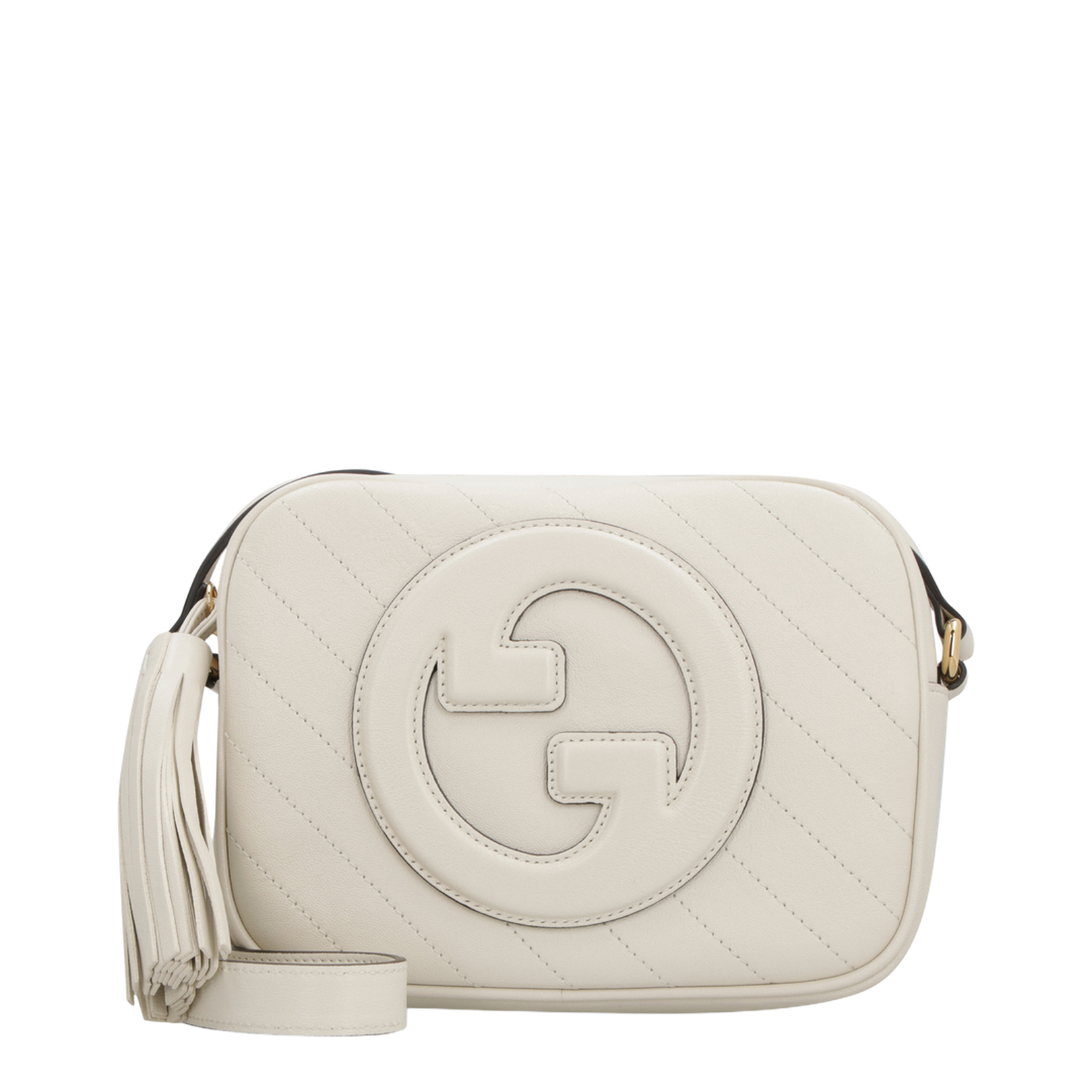 GG Marmont Leather Camera Bag - Cream