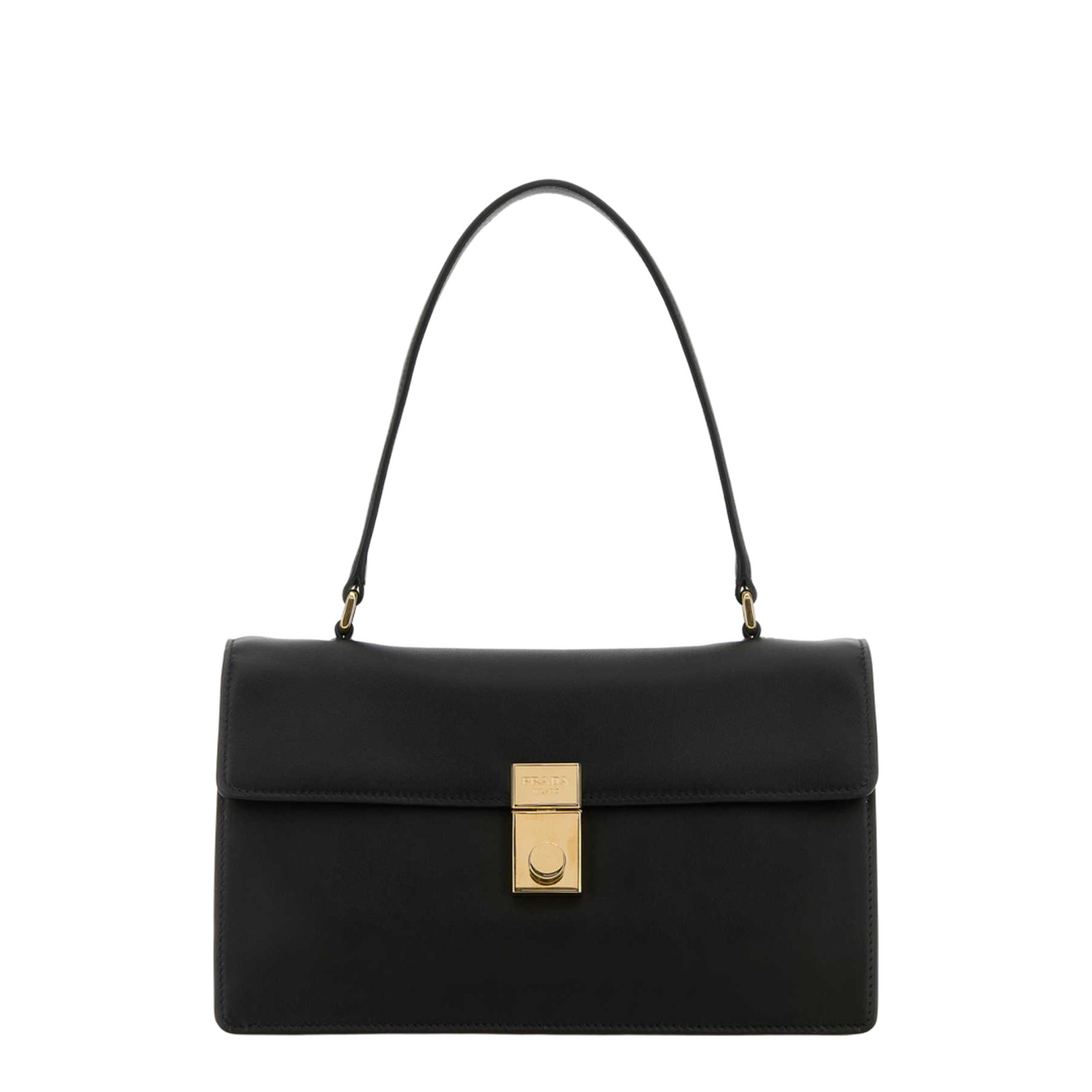 Black Leather Handbag