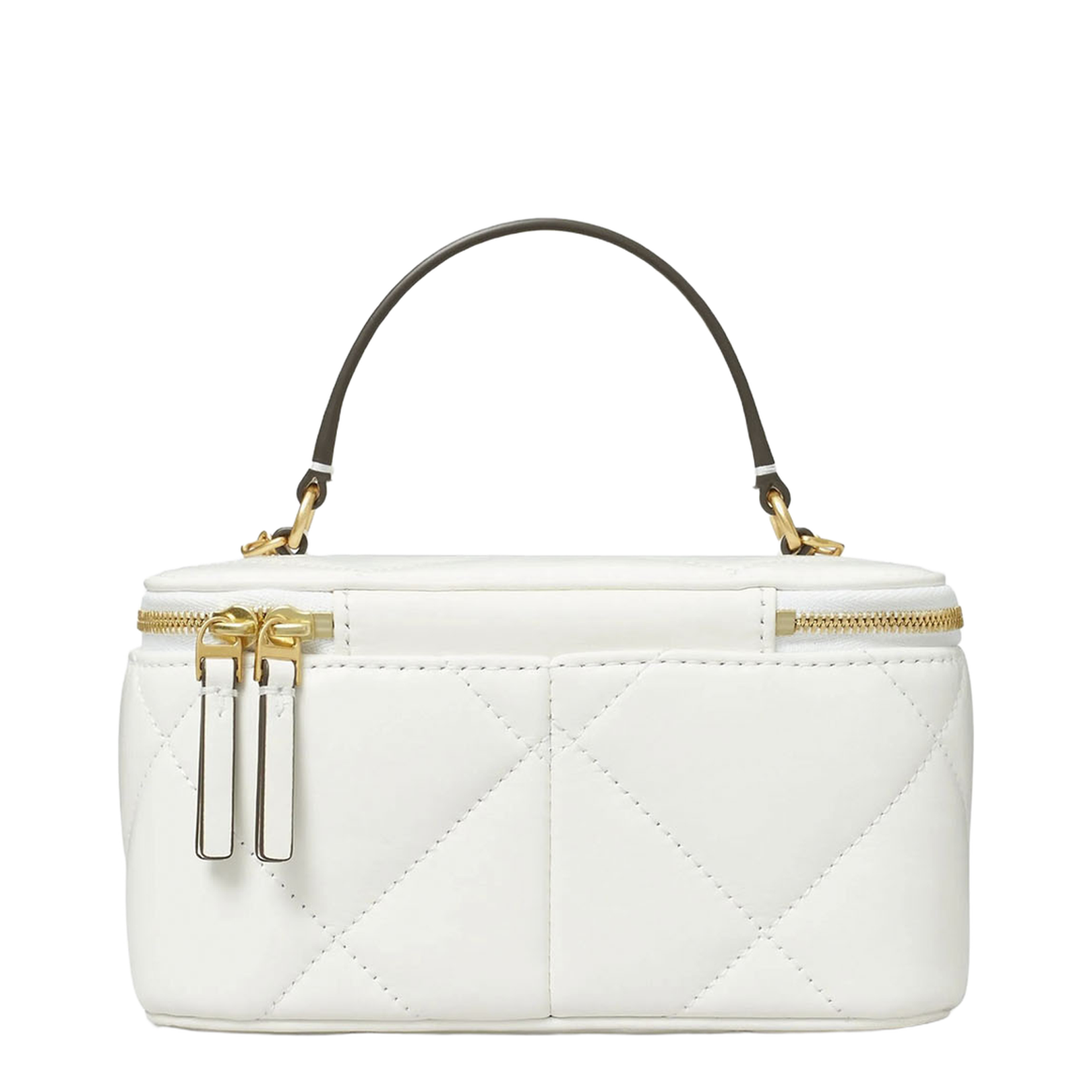Kira Diamond Quilted Vanity Case