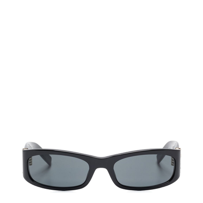 Black Rectangle Frame Sunglasses