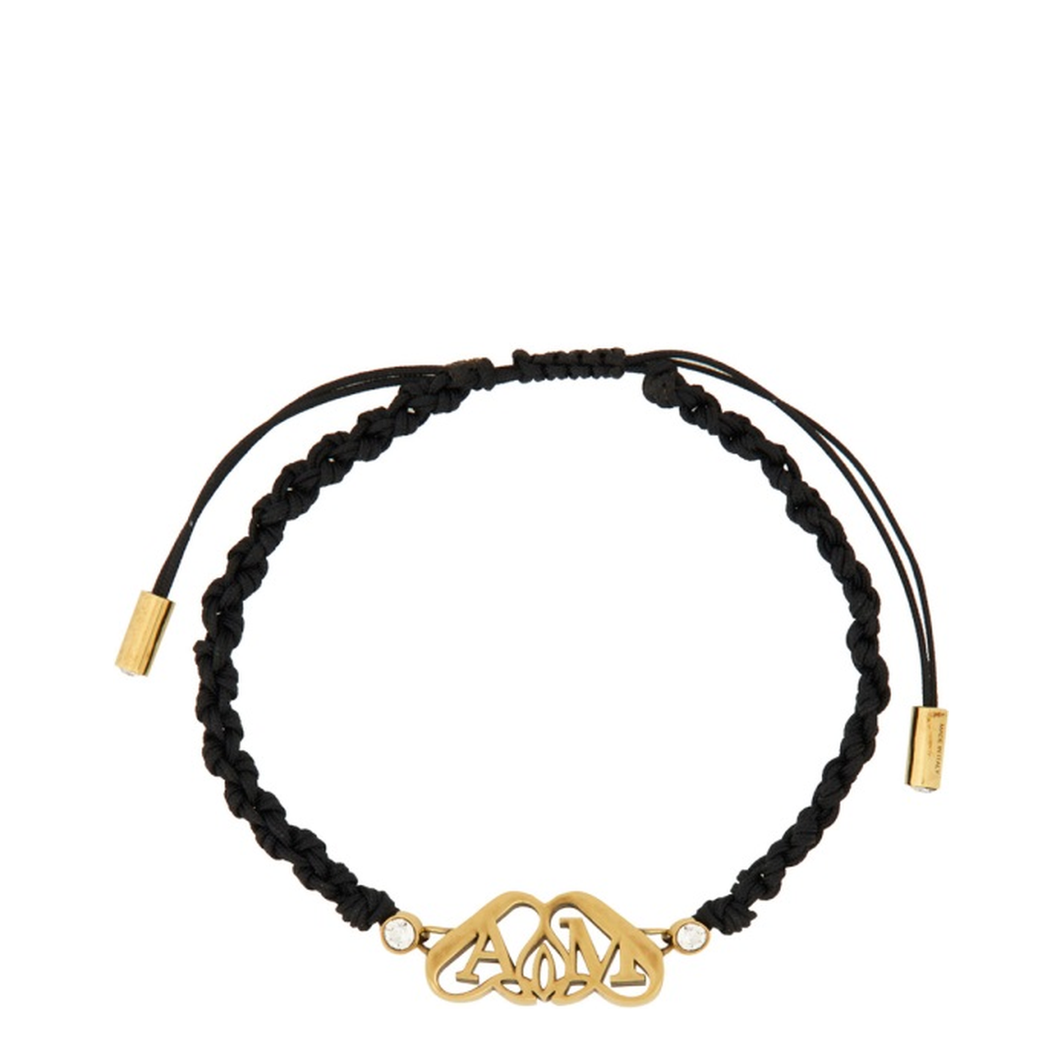MAYFEYR - Alexander Mcqueen - Friendship Bracelet Black - 78097310CGN1085