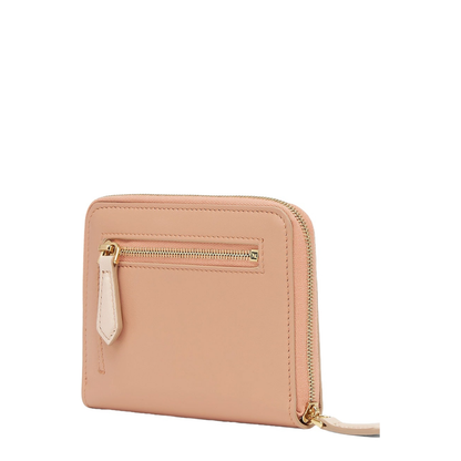 FF Diamonds Zip Around Medium Leather Pink