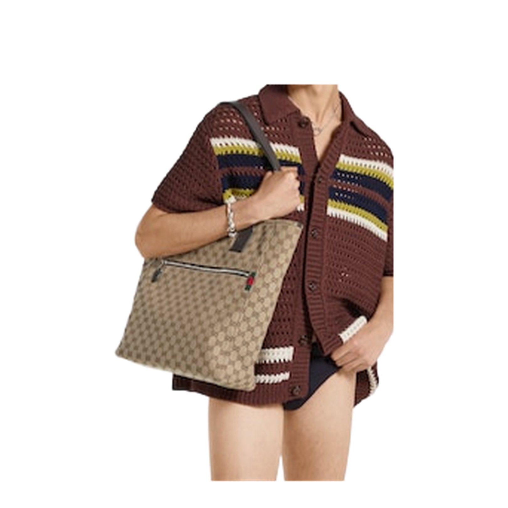 GG Canvas Medium Tote Bag