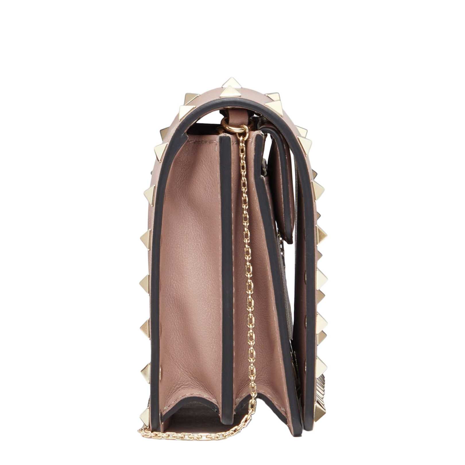 Rockstud Leather Mini Bag