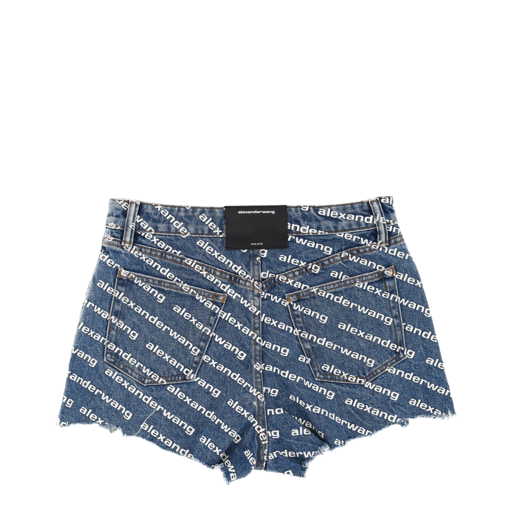 MAYFEYR - Alexander Wang - Shorts With All Over Logo - 4DC1214897460