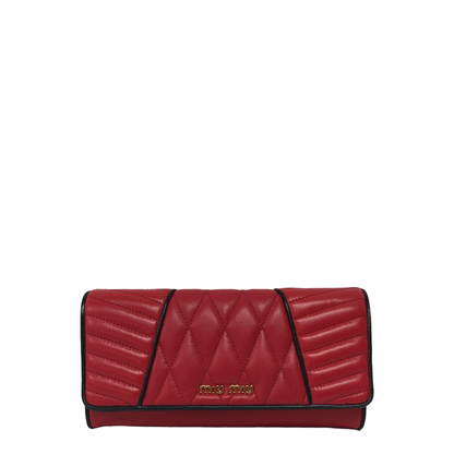 Quilted Leather Wallet