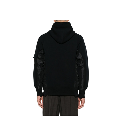 Cotton and Nylon Hoodie