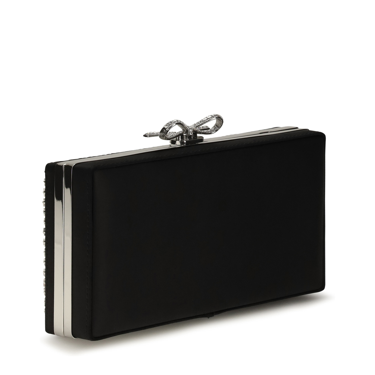 AQUA Crystal Clutch - Silver