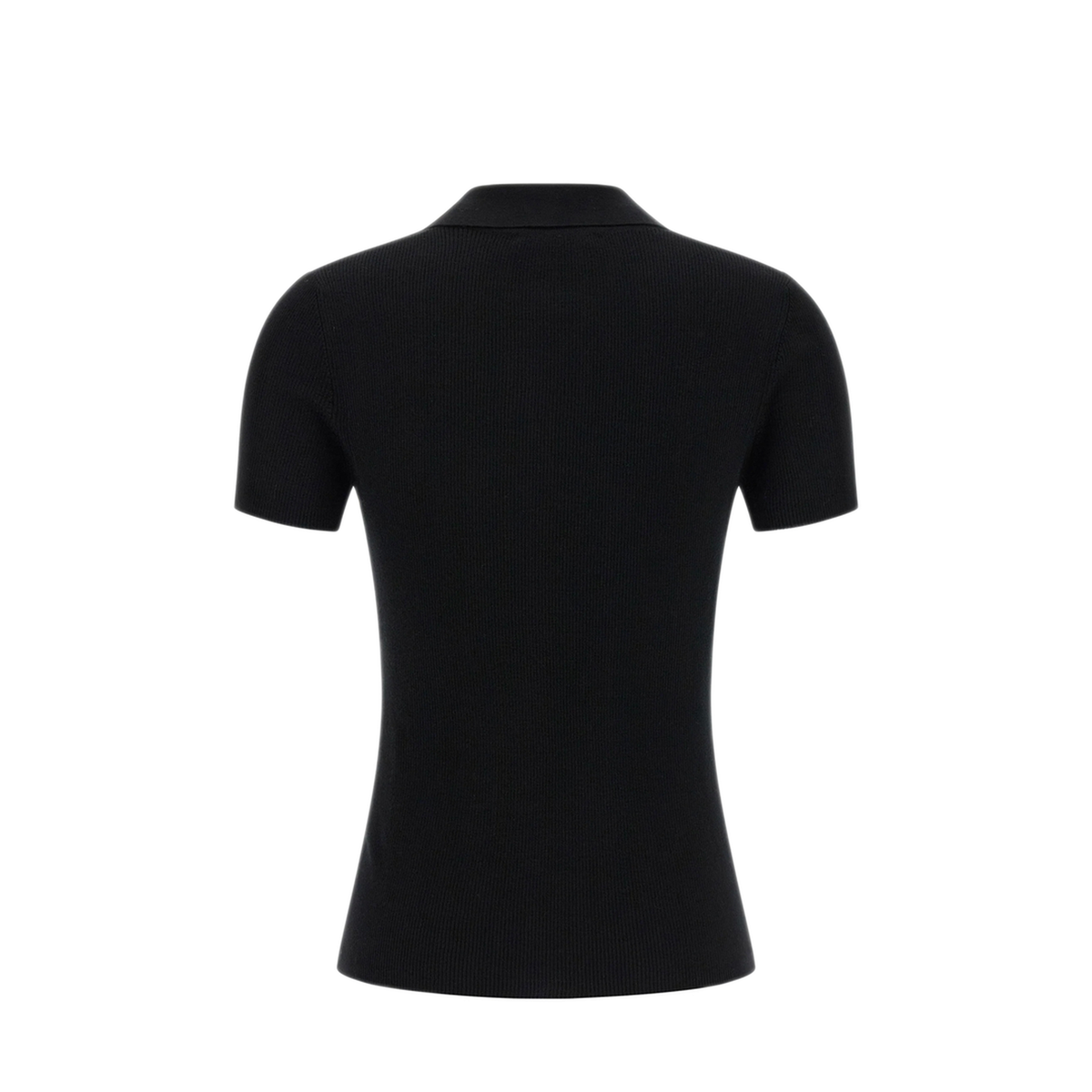 MAYFEYR -  - Rib-Knit Wool Polo Shirt - MXMALBERO