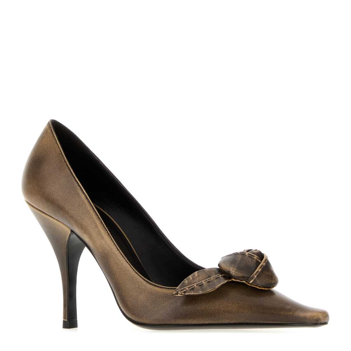 MAYFEYR - Prada - Dove Grey Leather Pumps - 1I714OF095P70F0277