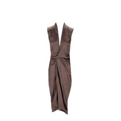 MAYFEYR - Rick Owens - Wrap Sl Dress - RP01F6544N78