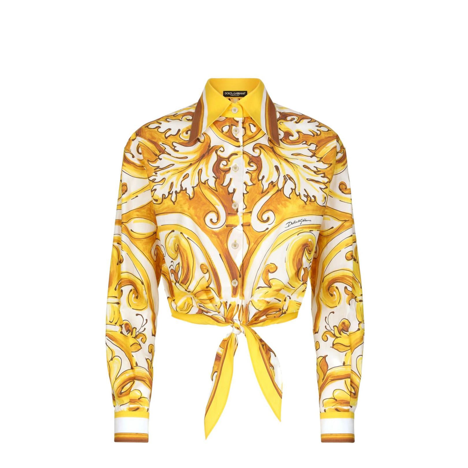 Dolce & Gabbana Shirts Yellow