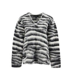 Marc Jacobs zebra print wool and mohair