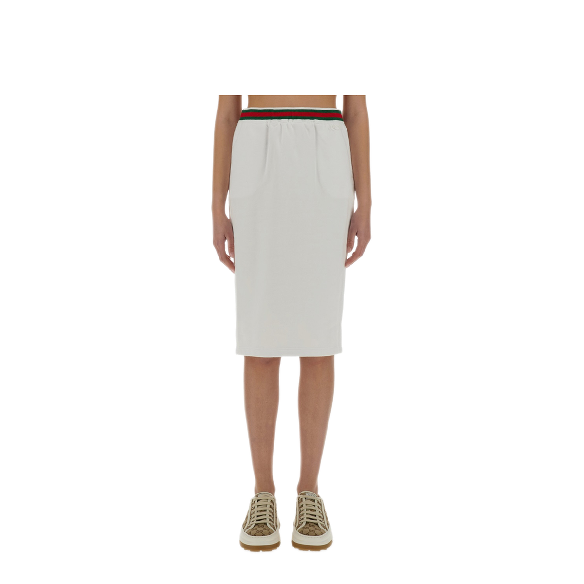 MAYFEYR - Gucci - Cotton Jersey Skirt - 810391XJG1A9692