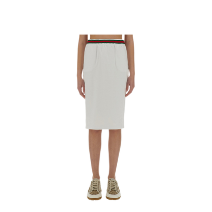 MAYFEYR - Gucci - Cotton Jersey Skirt - 810391XJG1A9692