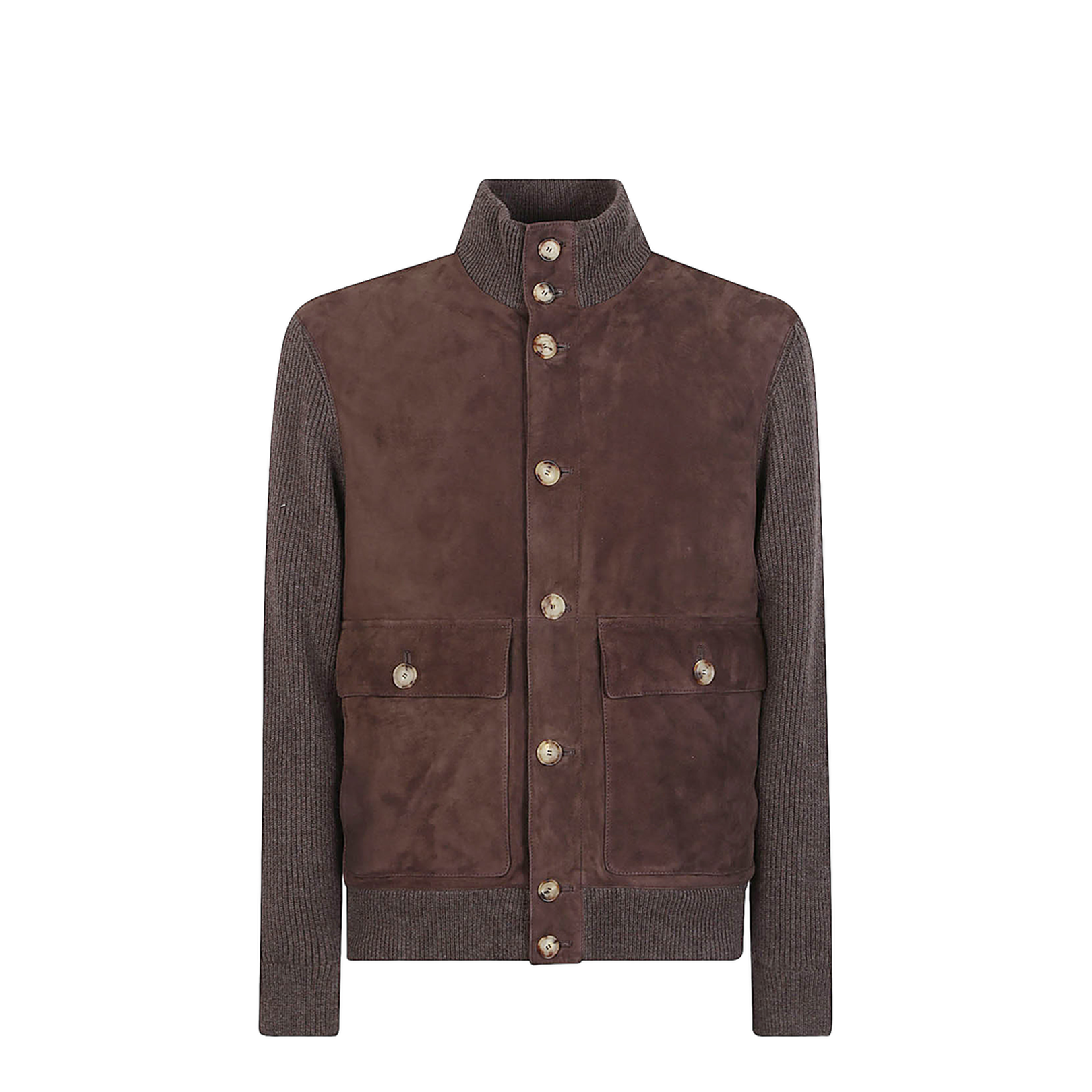 Brown Leather Coat