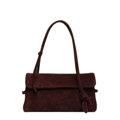 Le Turismo Small Buffed Calfskin Handbag - Chestnut Brown