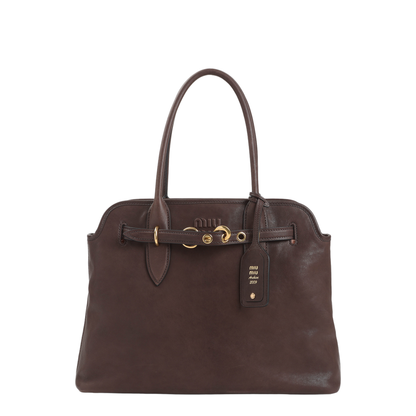 MAYFEYR - Miu Miu - Aventure Handbag - 5BG291VOON2BBL