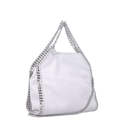 Falabella Mini Polyester Tote - Pearl Grey