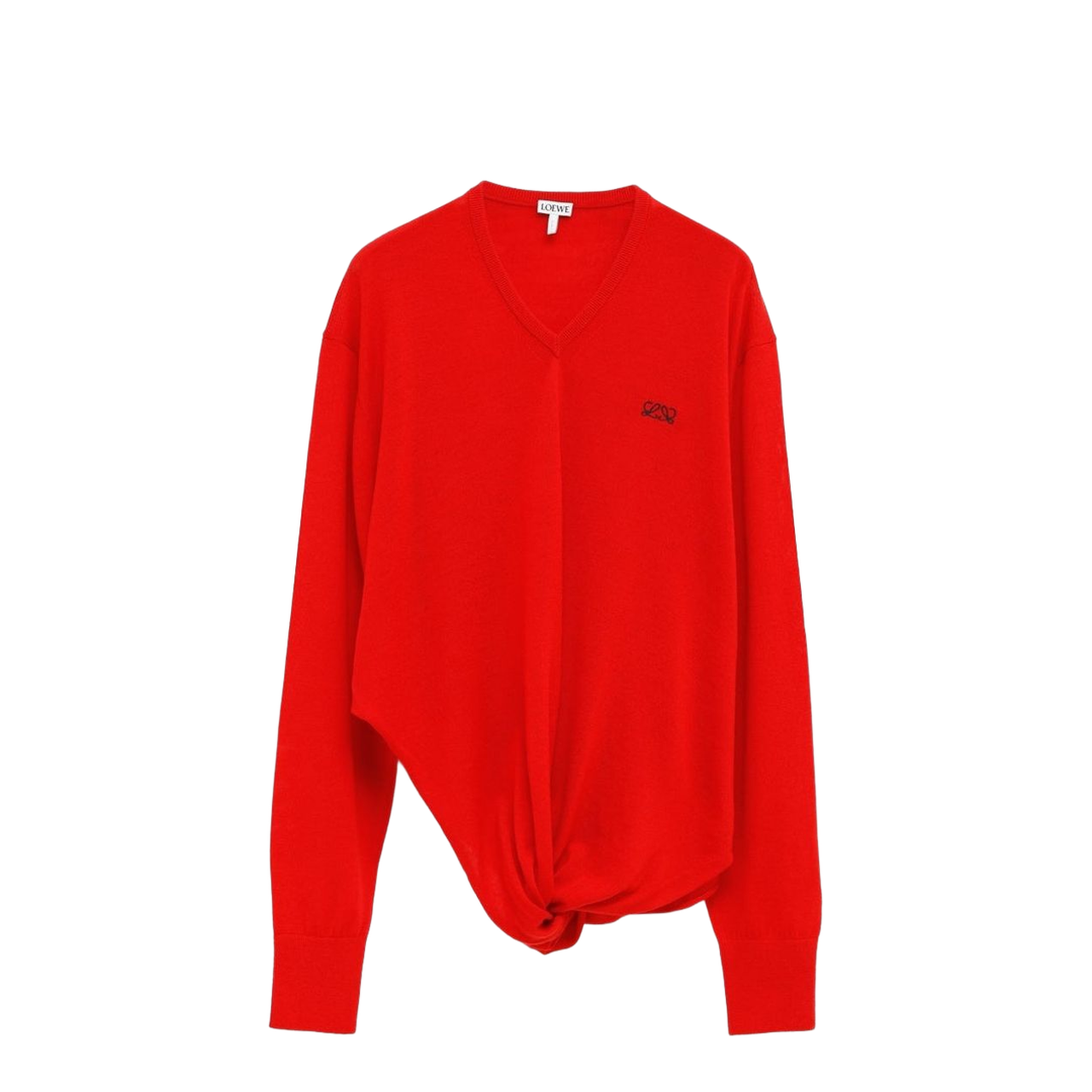 MAYFEYR - Loewe - Draped Sweater V Neck - S540Y14KHD7100