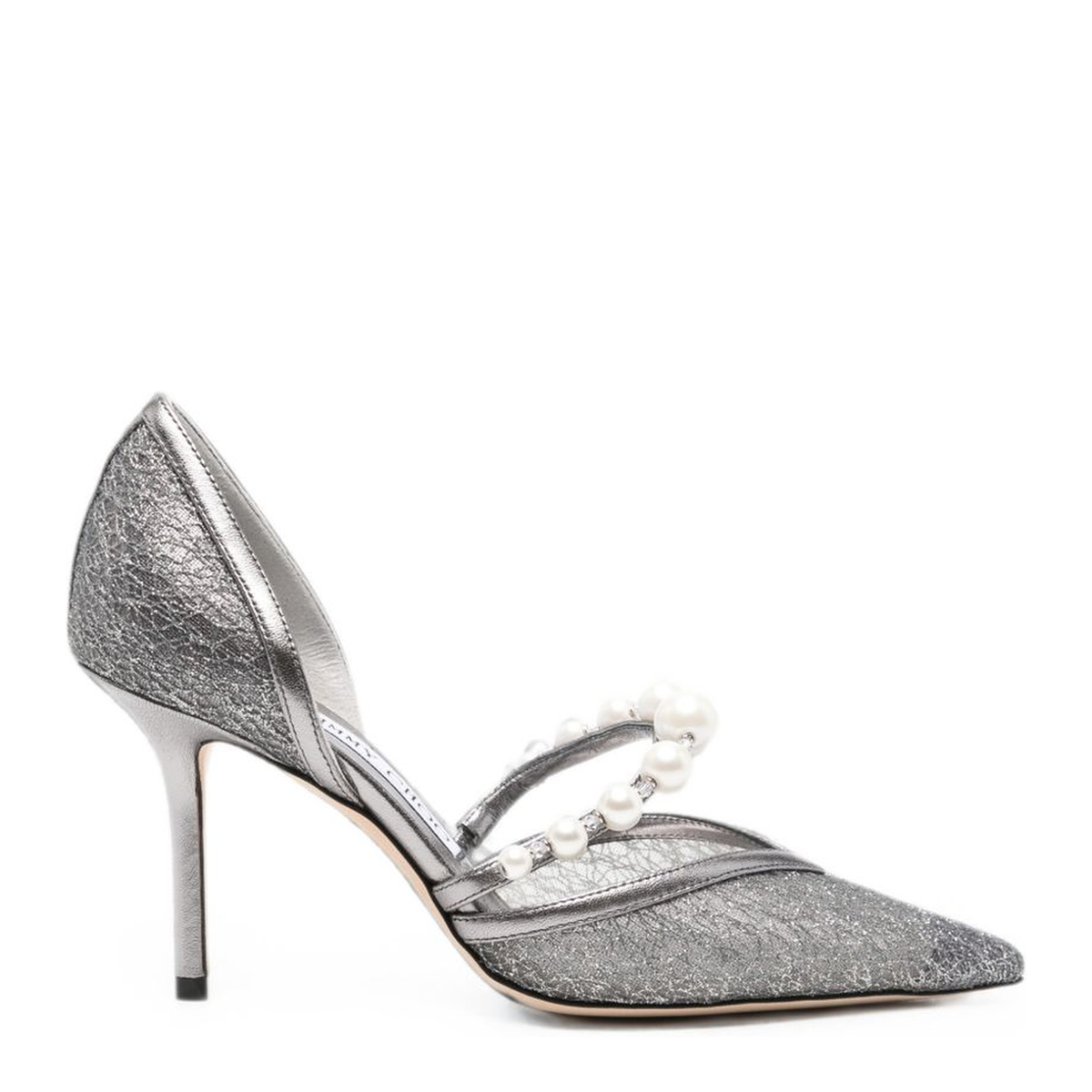 MAYFEYR - Jimmy Choo - With Heel Grey - AURELIE85QKGANTHRACITE/WHITE