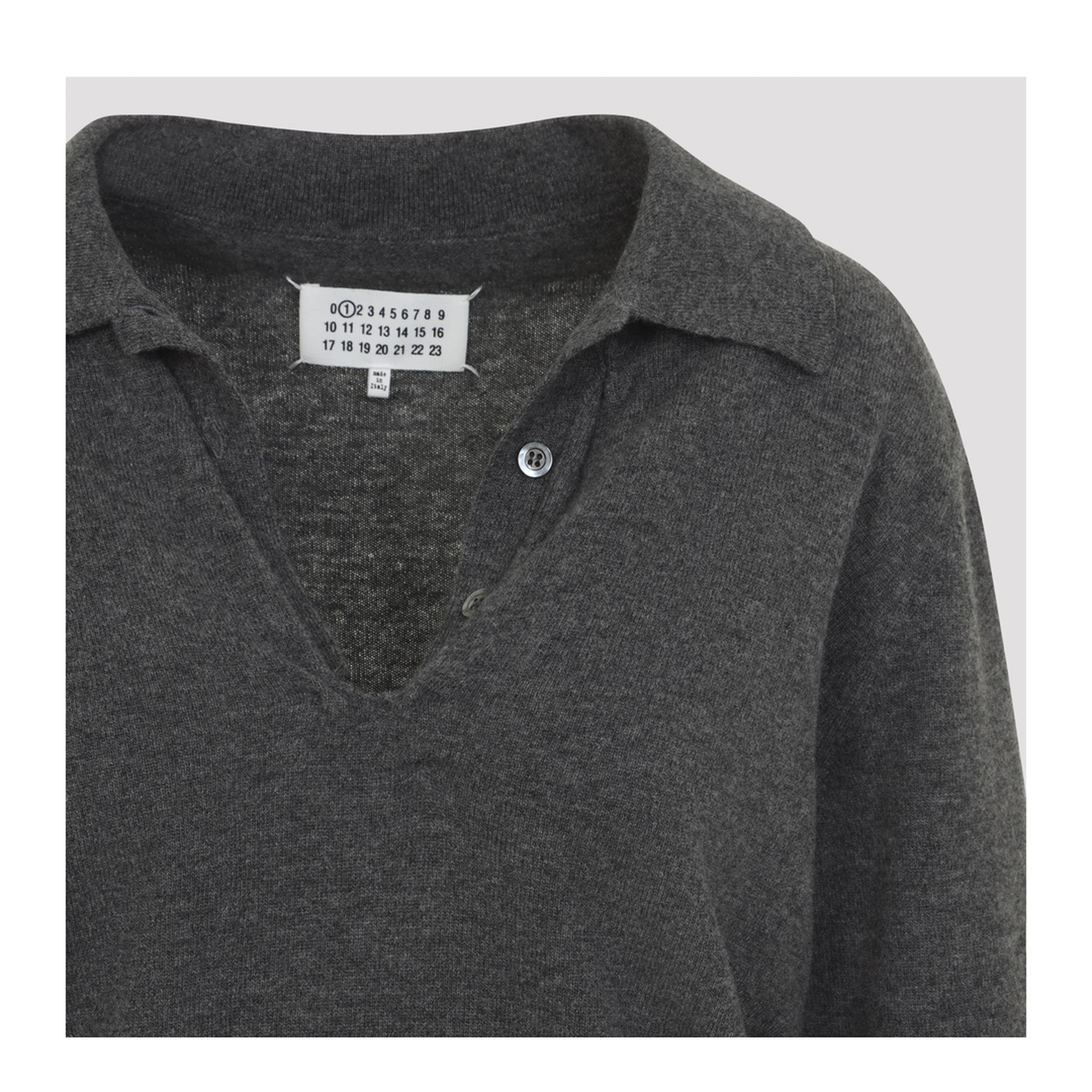 MAYFEYR - Maison Margiela - Twist Lambswool Polo - S51GL0083M13302