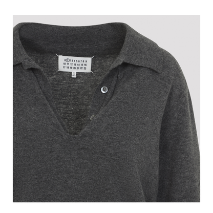 MAYFEYR - Maison Margiela - Twist Lambswool Polo - S51GL0083M13302