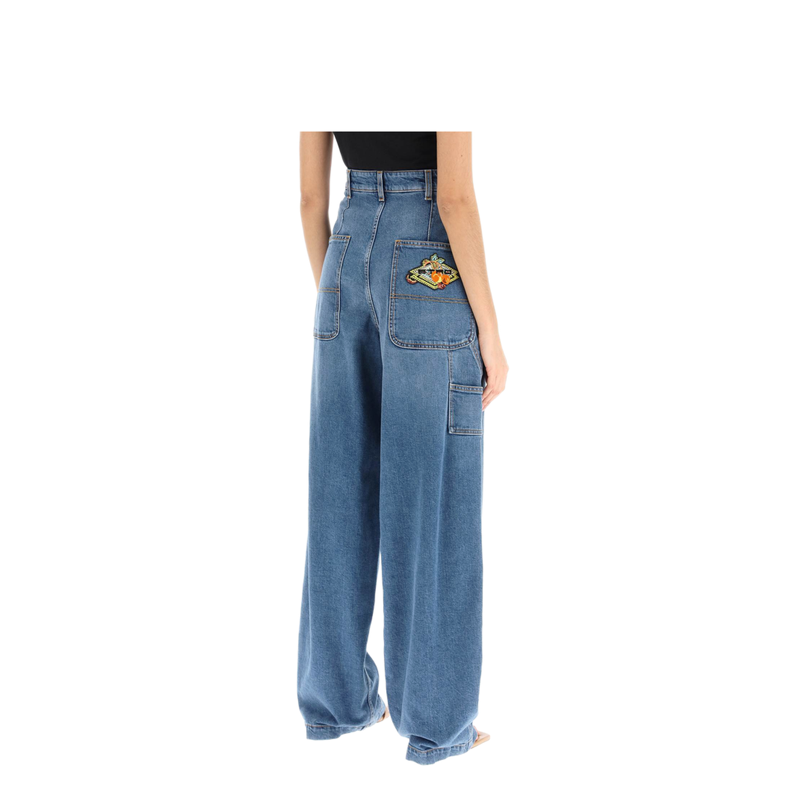 Wide-leg Jeans