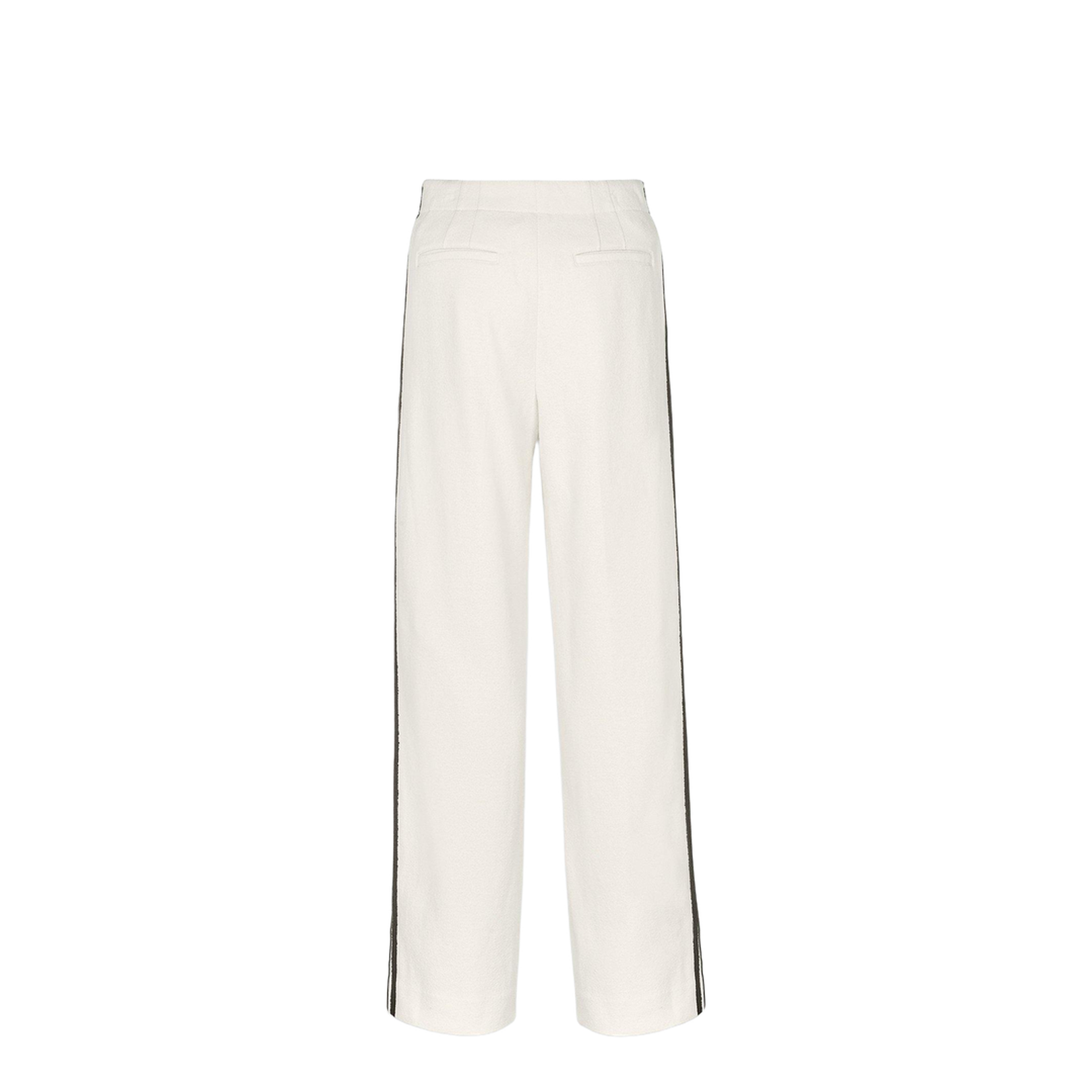 Wide-Leg Bouclé Pants