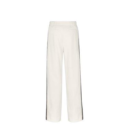 Wide-Leg Bouclé Pants