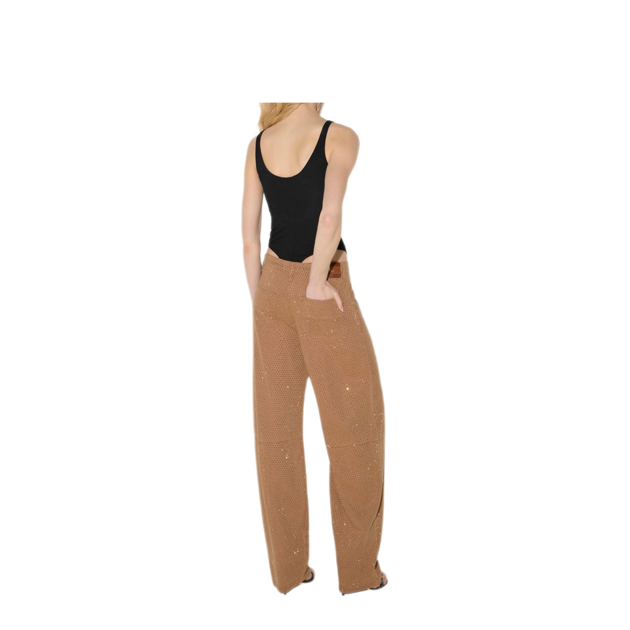 MAYFEYR - Elisabetta Franchi - Trousers Brown - PJ16D66E2AI6
