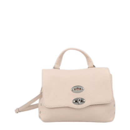 Postina Baby Calfskin Messenger Bag - White