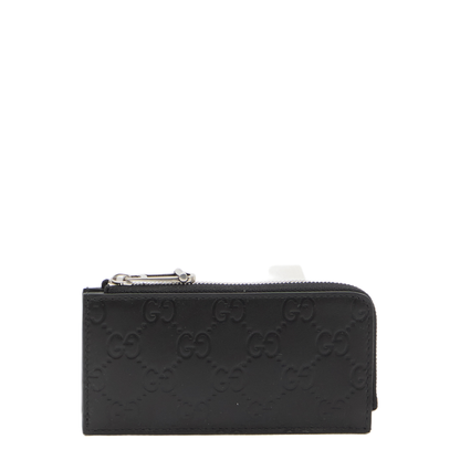 GG Emblem Card Case - Black