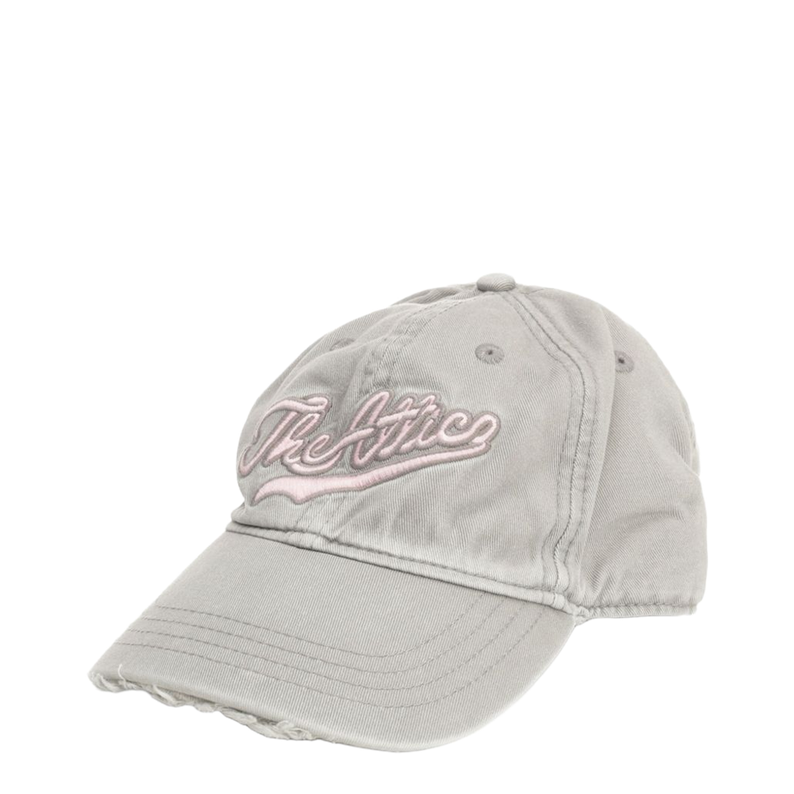 Gray Distressed Cap