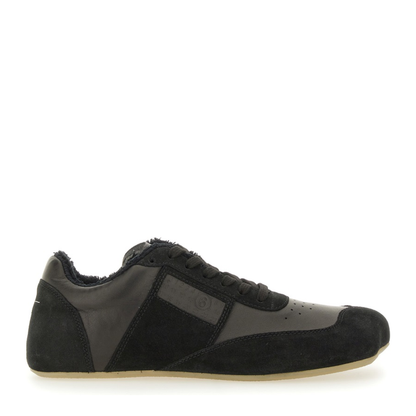 Calf Leather Slim Sneakers
