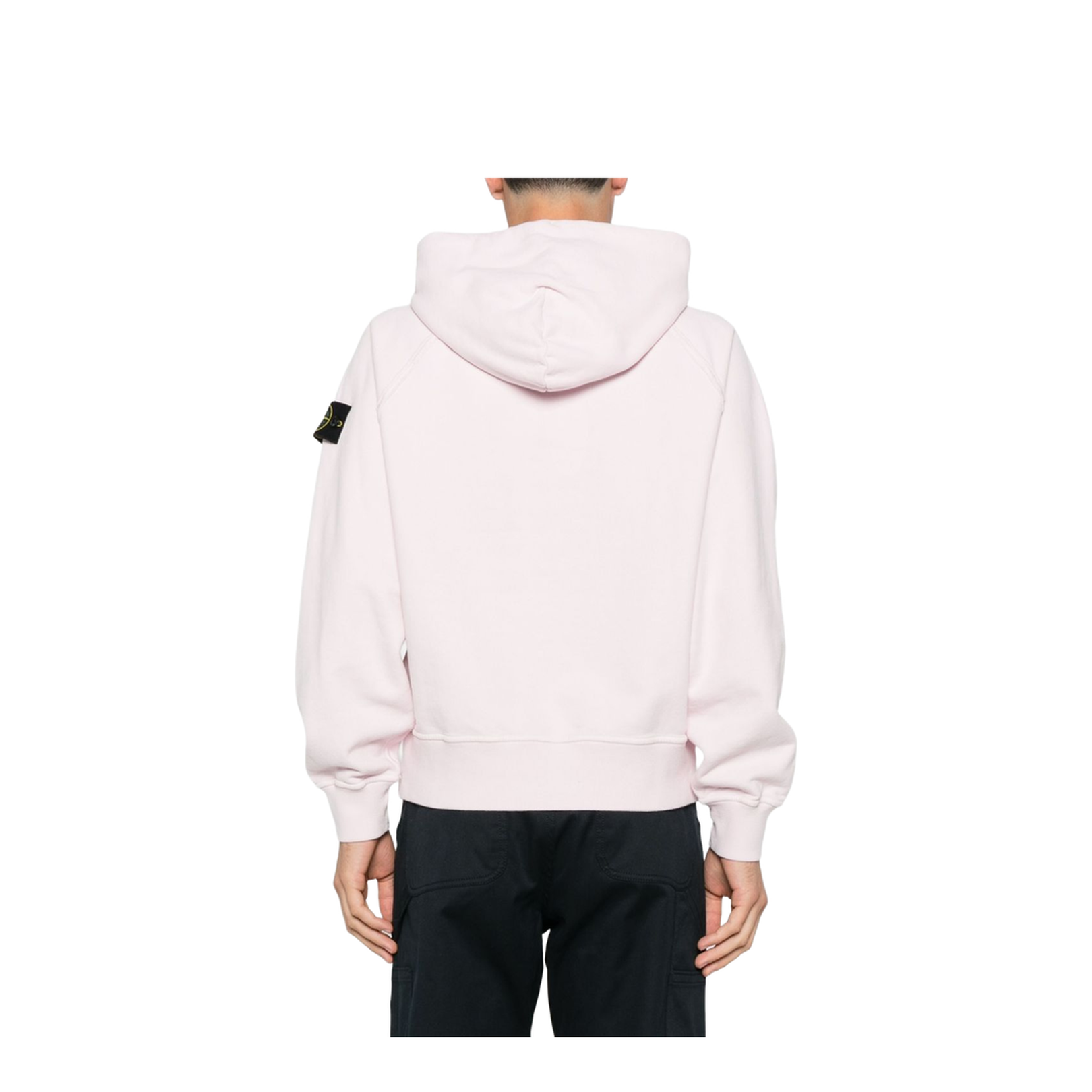 Hooded Sweatshirt in Brushed Organic Cotton Fleece