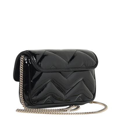 GG Marmont Patent Leather Shoulder Bag