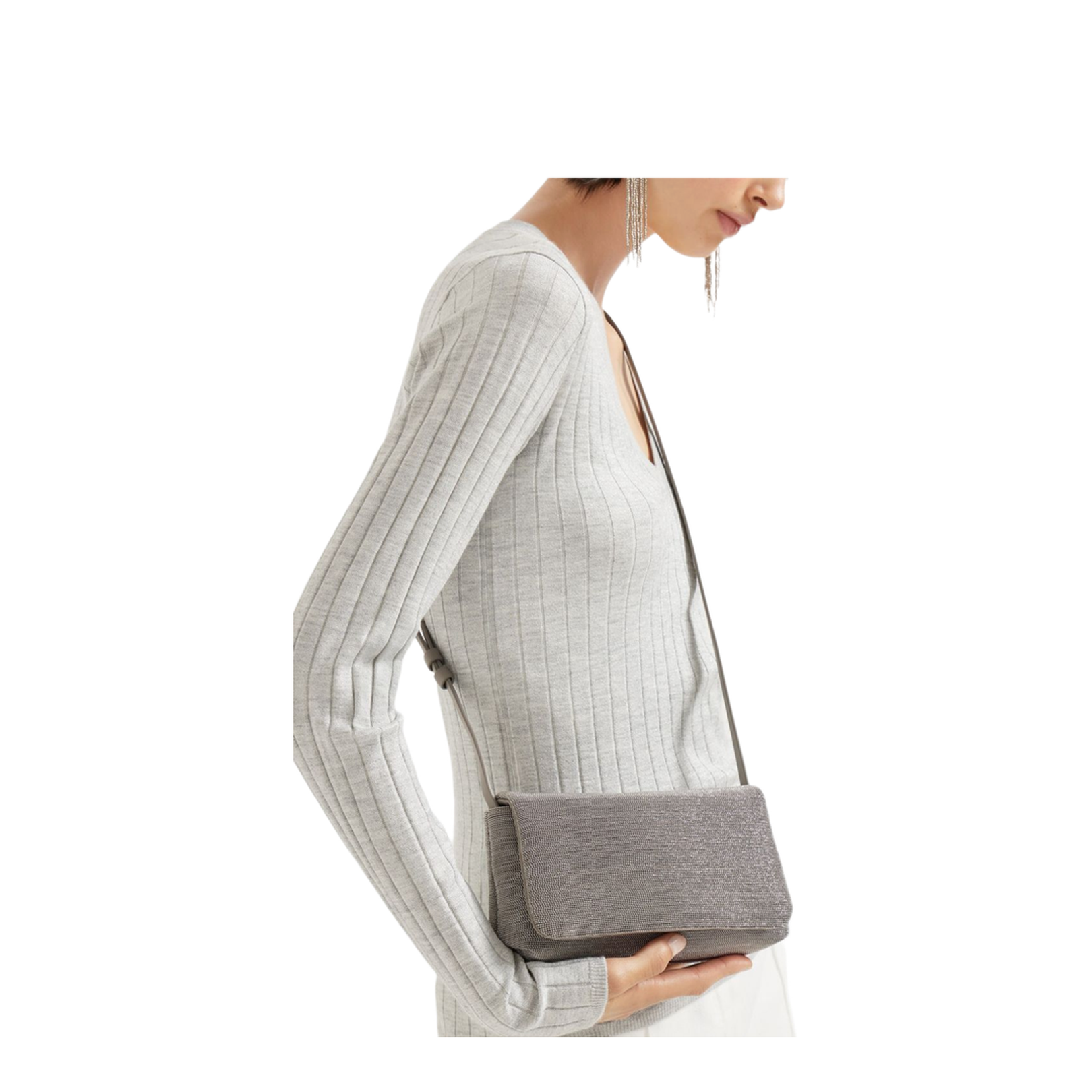 Precious Bag in Lignite Grey