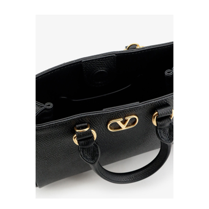MAYFEYR - Valentino - Vlogo Signature Mini Bag In Grainy Calfskin - 9W2P0BA9SNP0NO