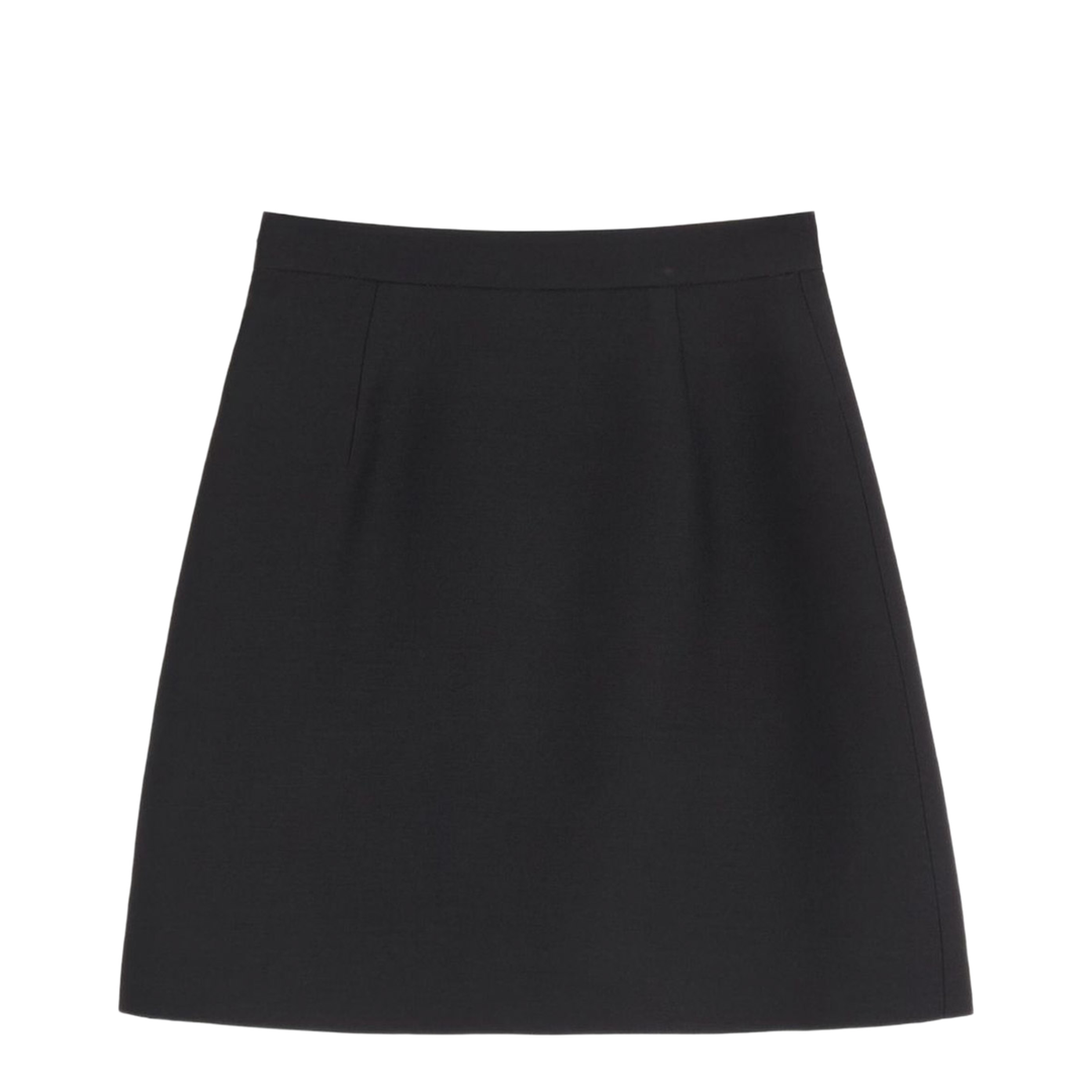 Vlogo Signature Wool And Silk Skirt