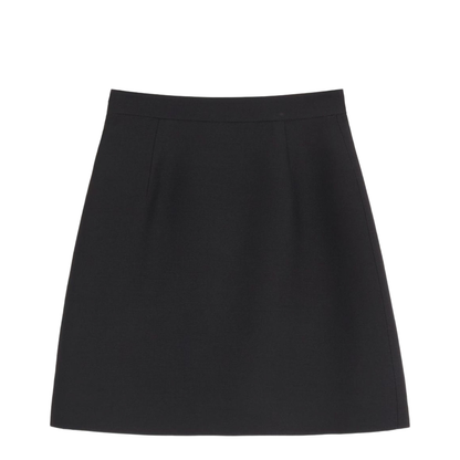 Vlogo Signature Wool And Silk Skirt