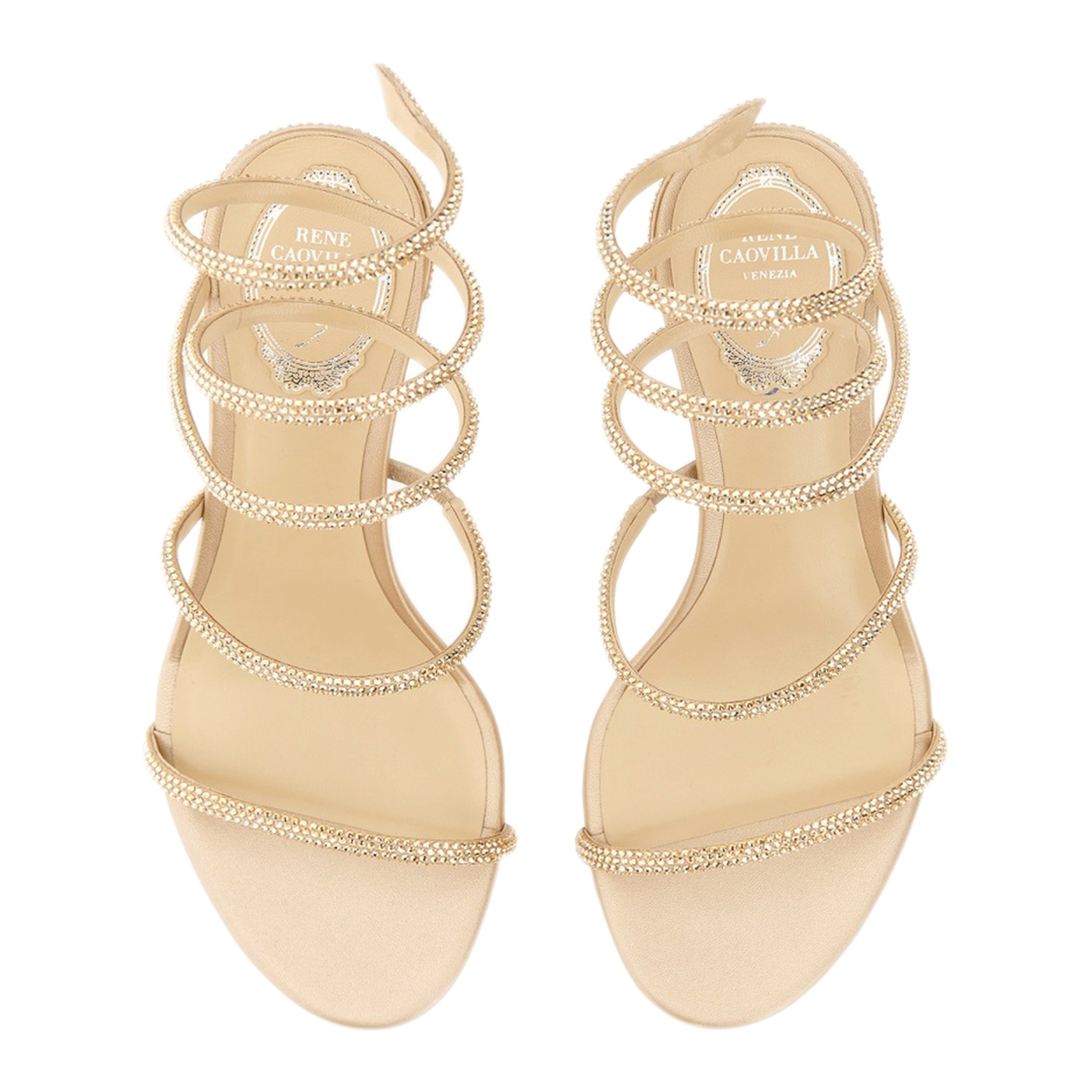 MAYFEYR - Rene Caovilla - Cleo Sandal With Heel - C12037060R001V104