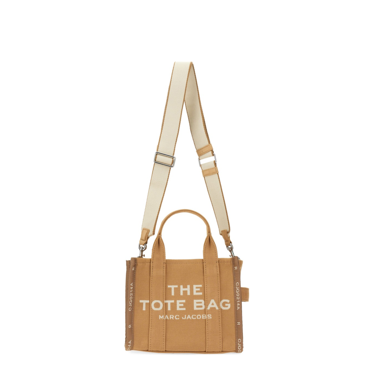 Small Jacquard Tote - Warm Sand