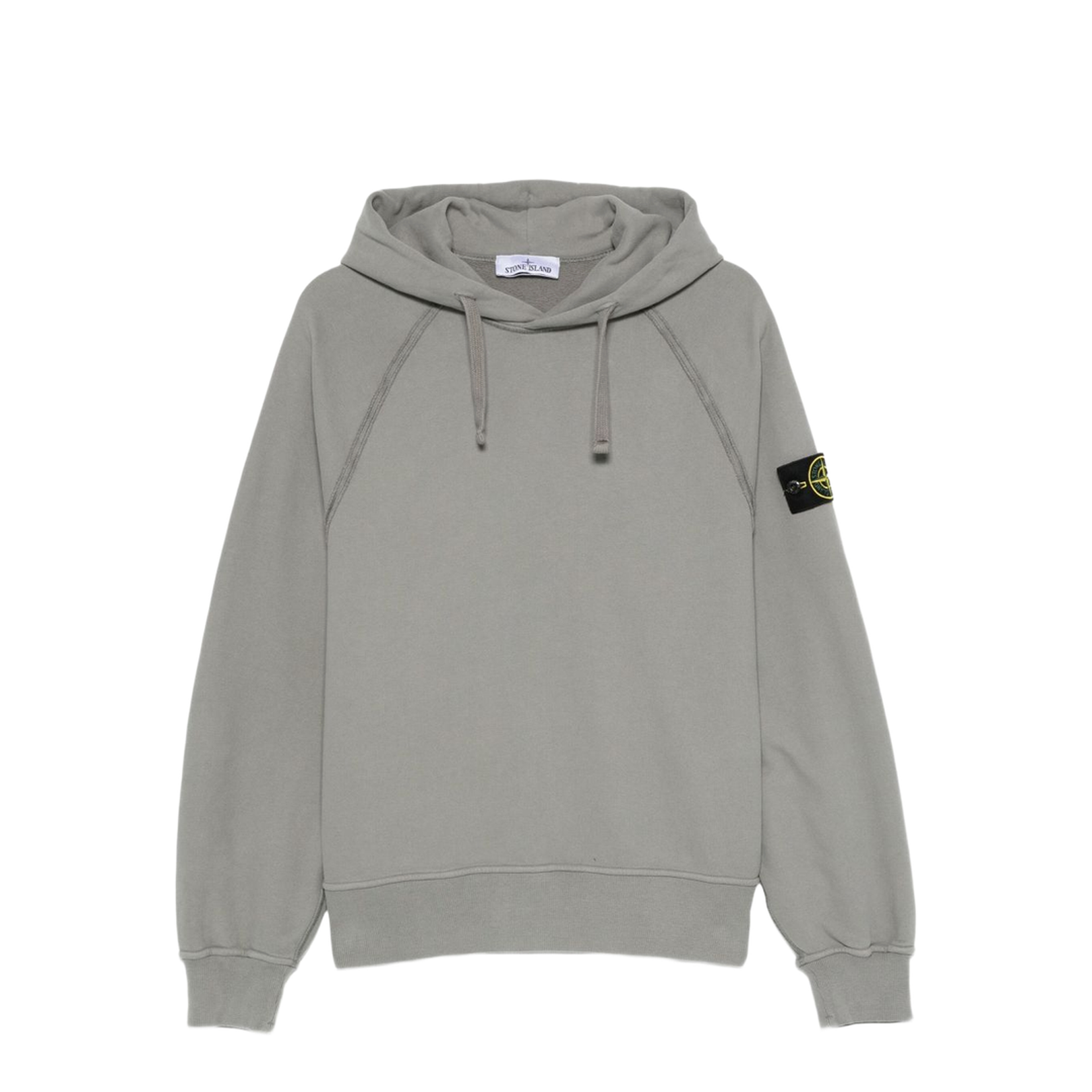 Hooded Sweatshirt in Brushed Organic Cotton Fleece